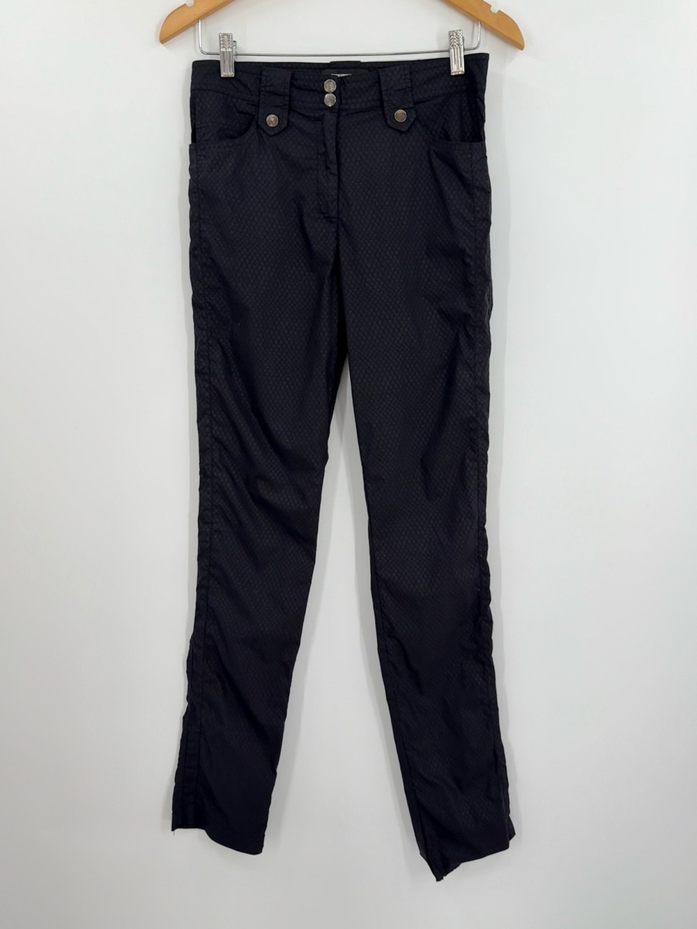 Anatomie Skyler Travel Pant Snake Embossed | Black Shiny | Large